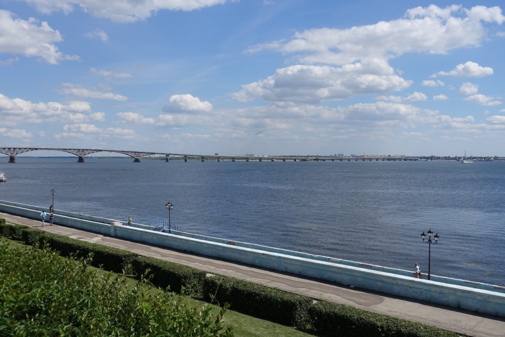 das Volga-Flüsschen