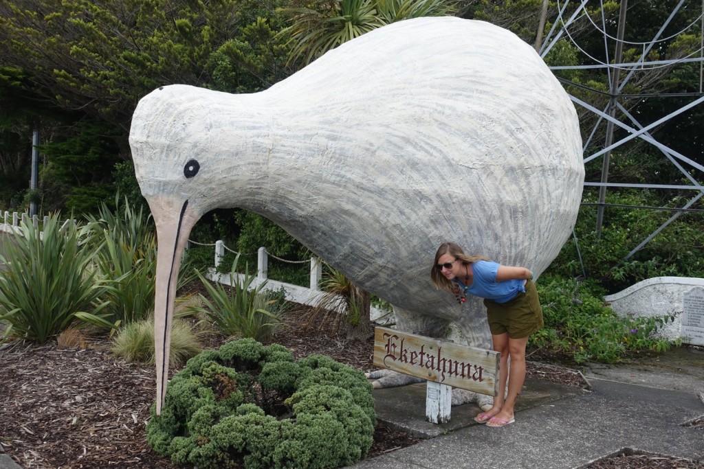 ein riesiger Kiwi!